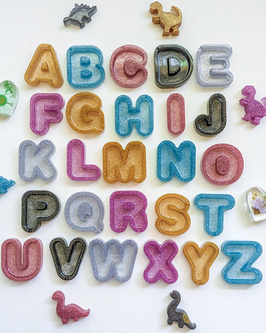 Gemstone Bubble Letters (1 set left!)