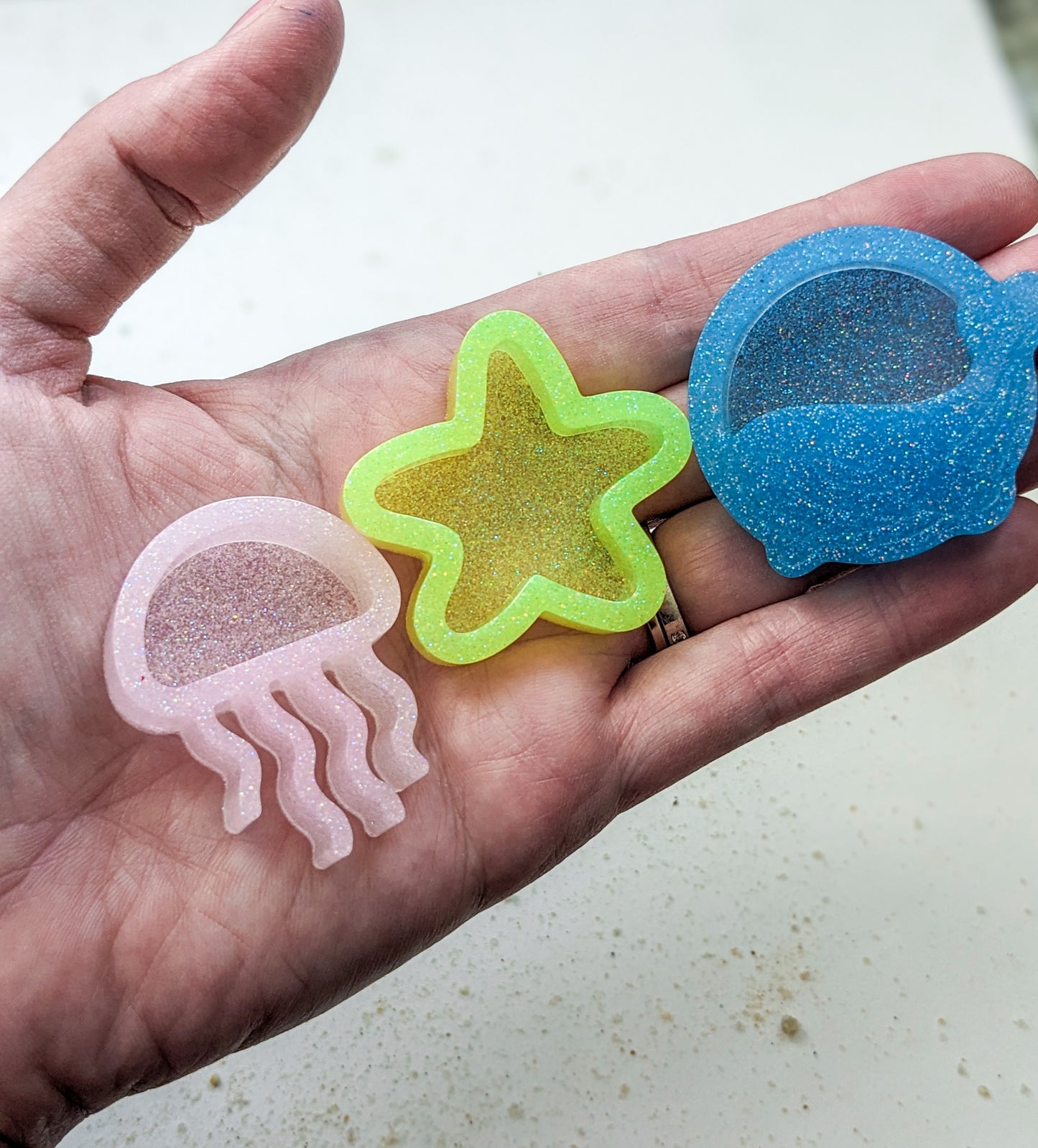 Color Changing Mini Trays - Ocean Friends