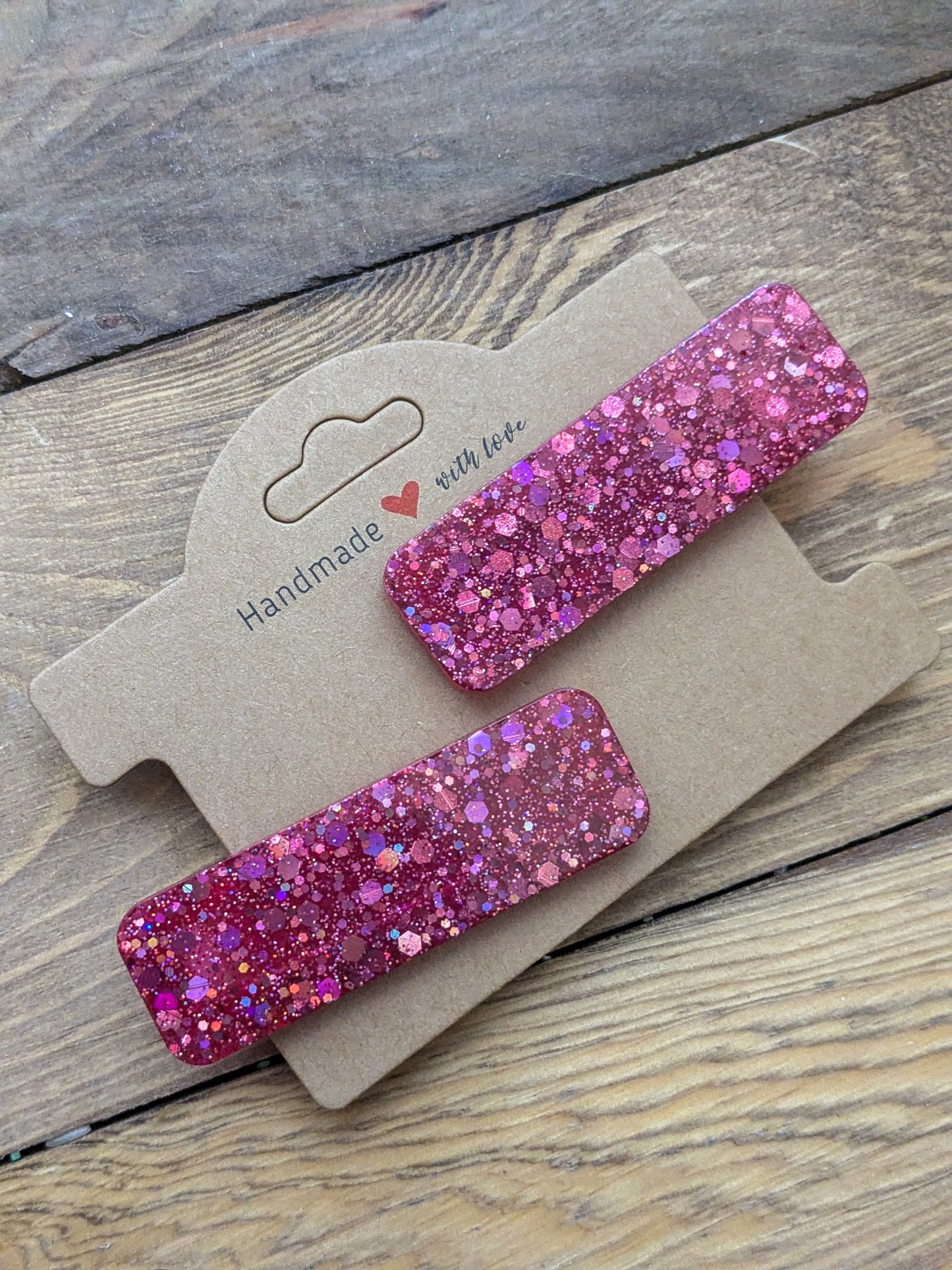 Hairclips - Pink Princess