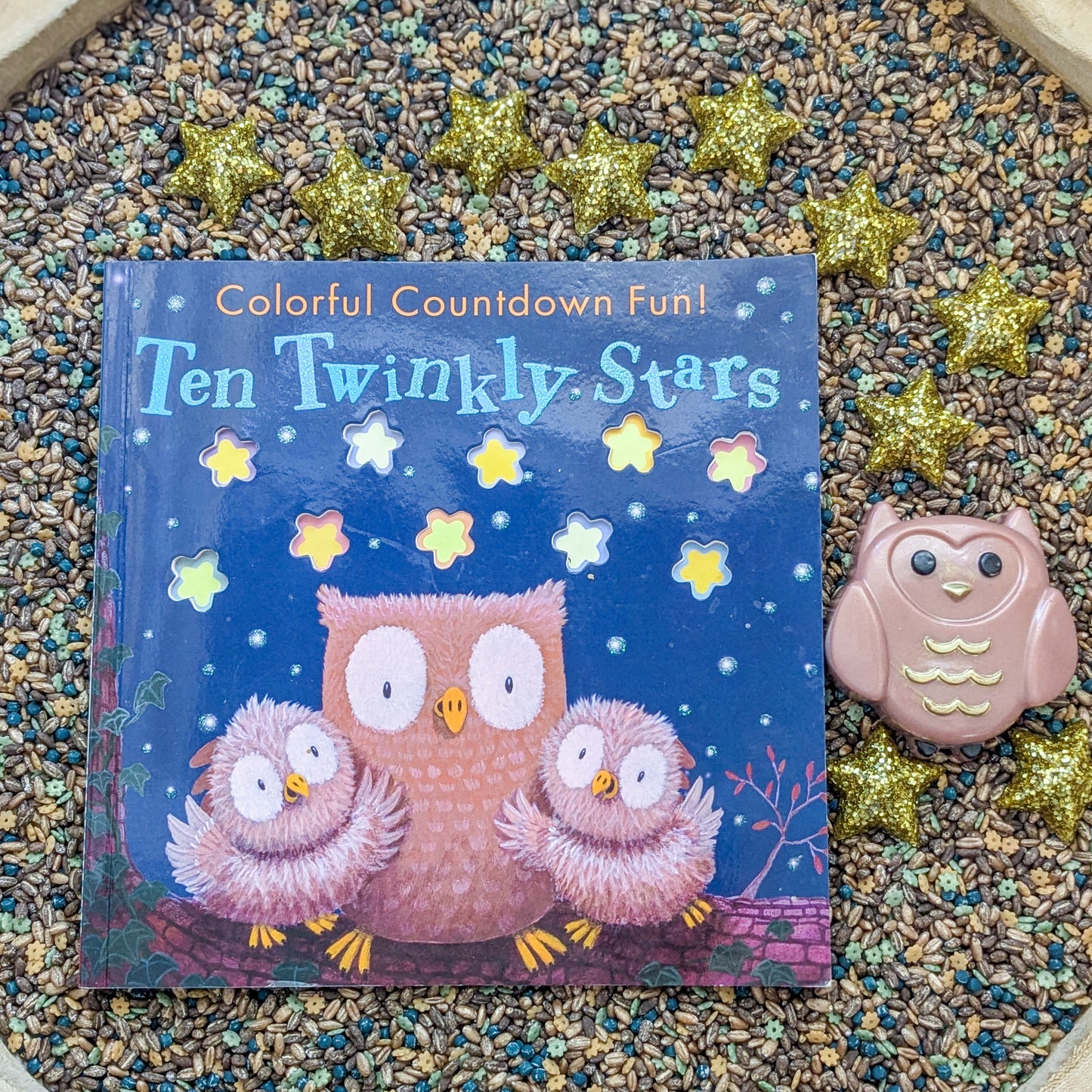 Book Play Thrifty Kit - Ten Twinkly Stars (Subtraction Theme)