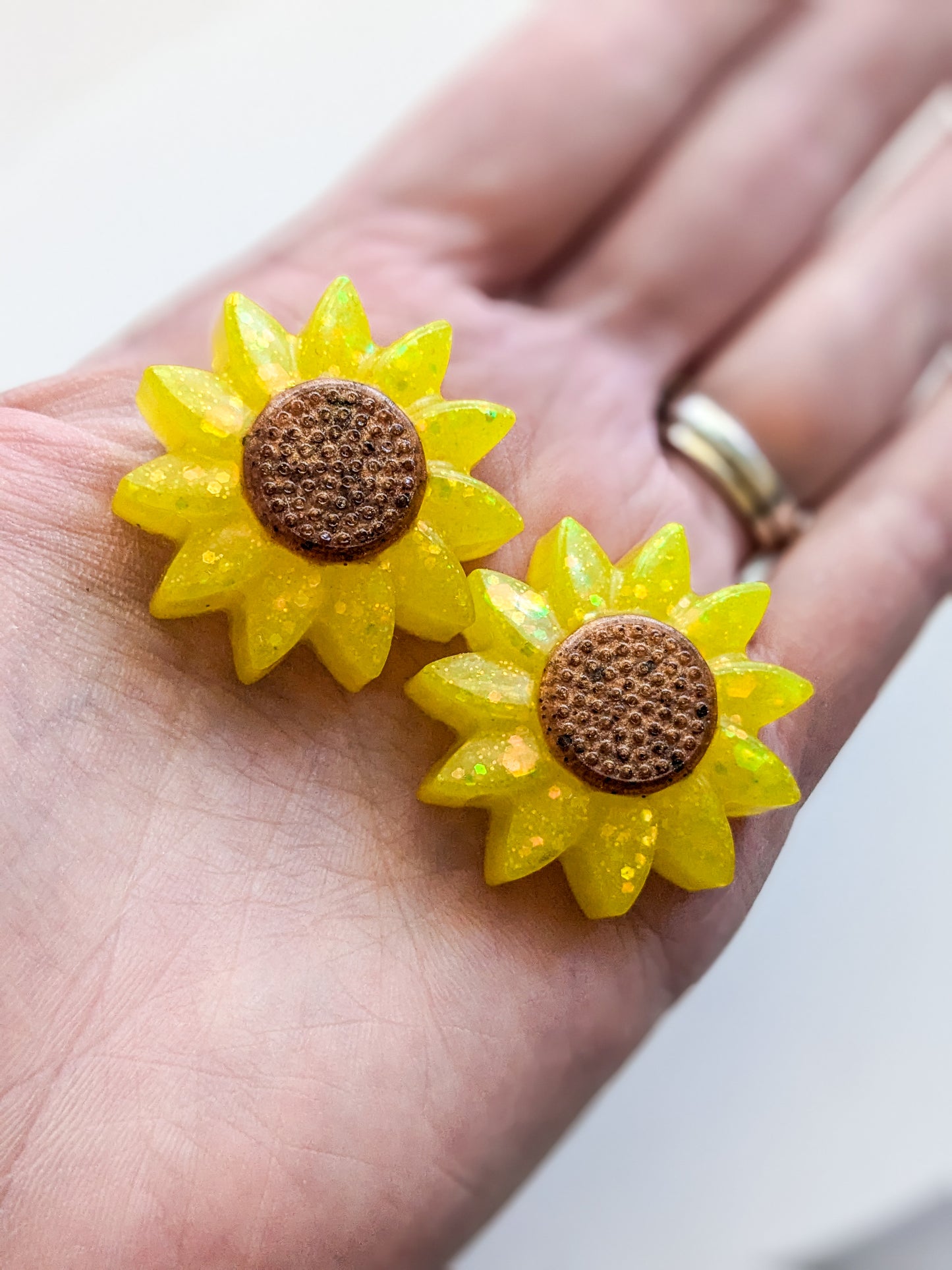 Sparkly Sunflowers