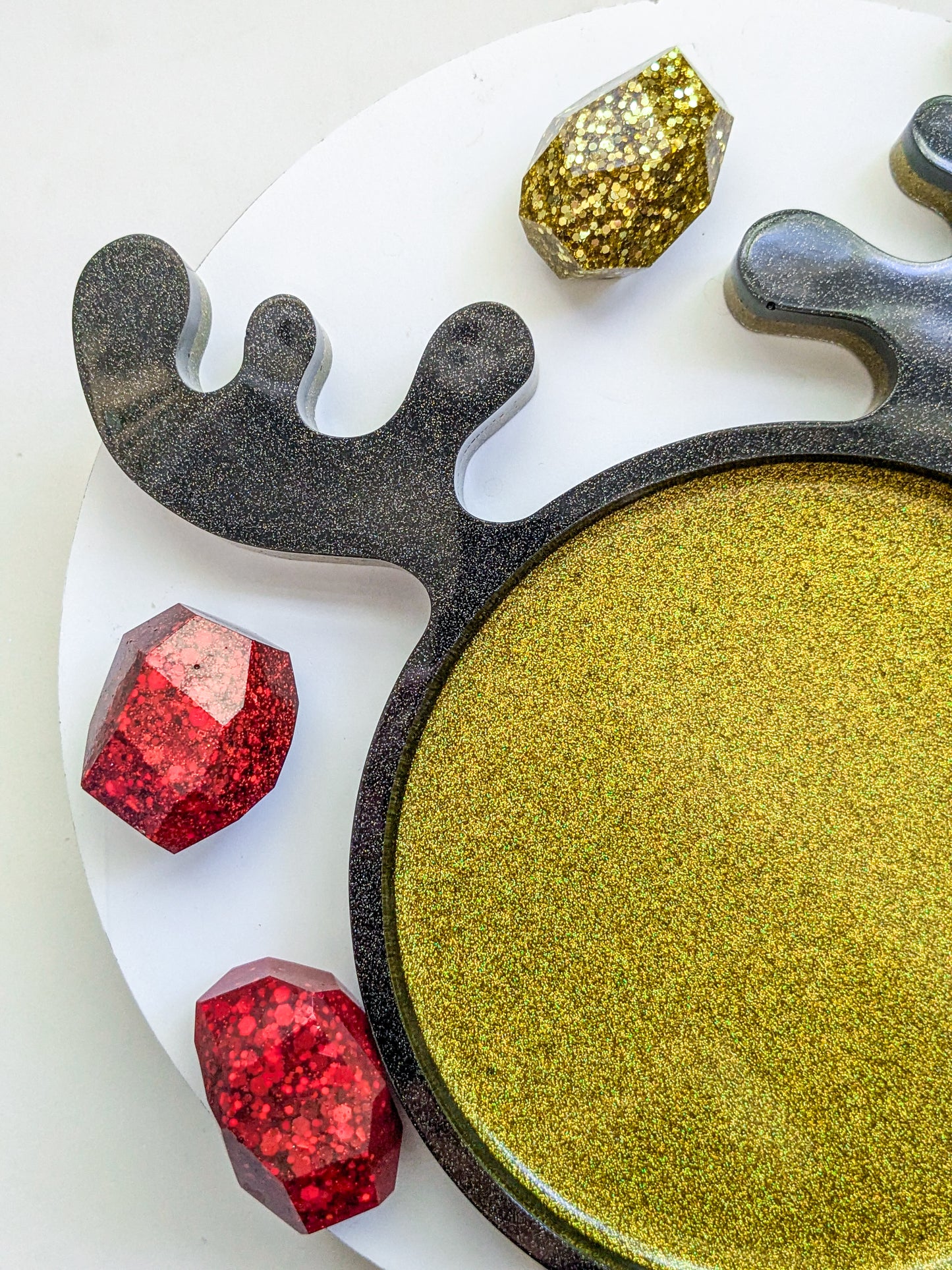 Reindeer Tray & Gems - Dazzling Dasher