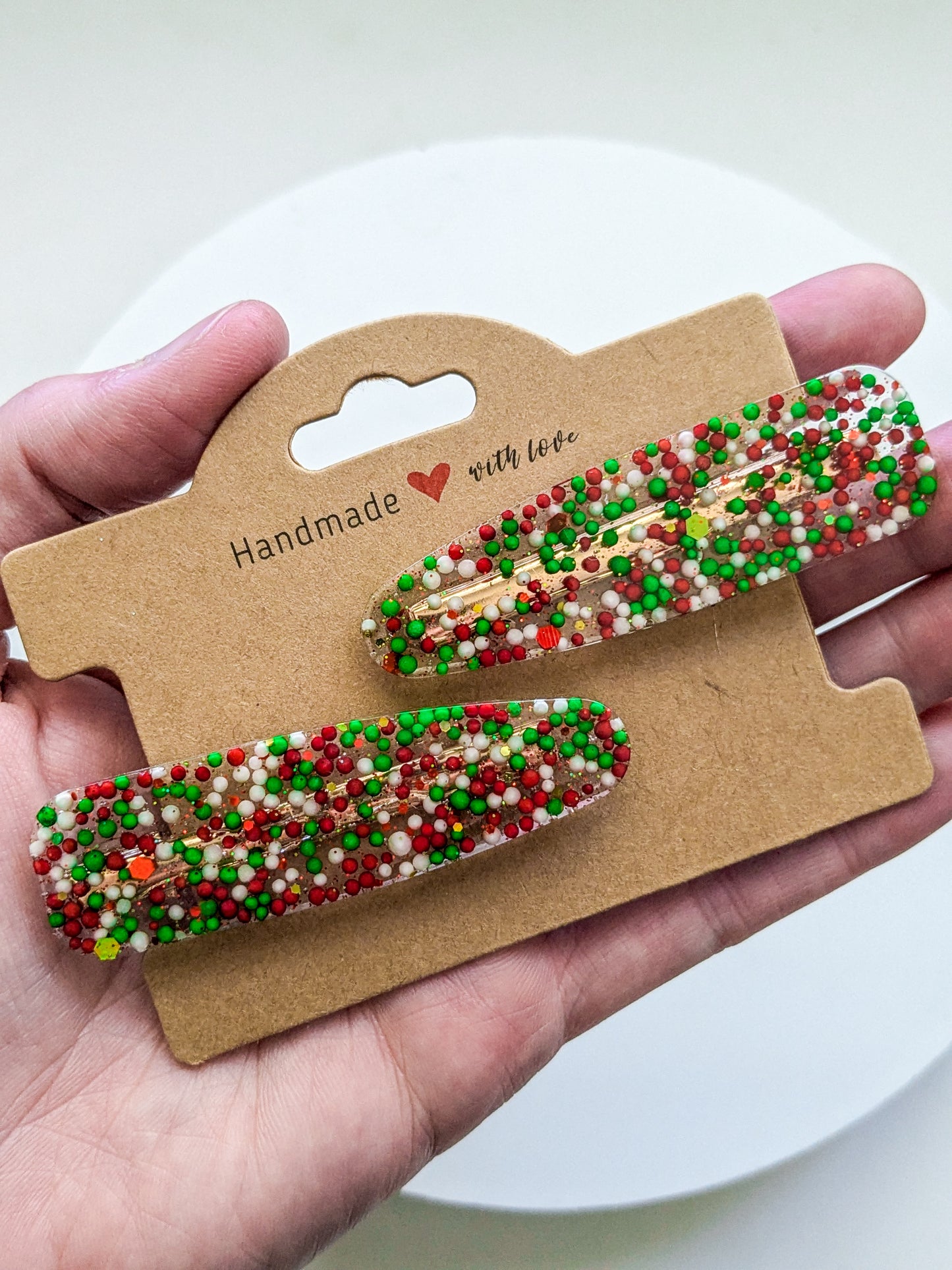 Hairclips - Cookie Sprinkles